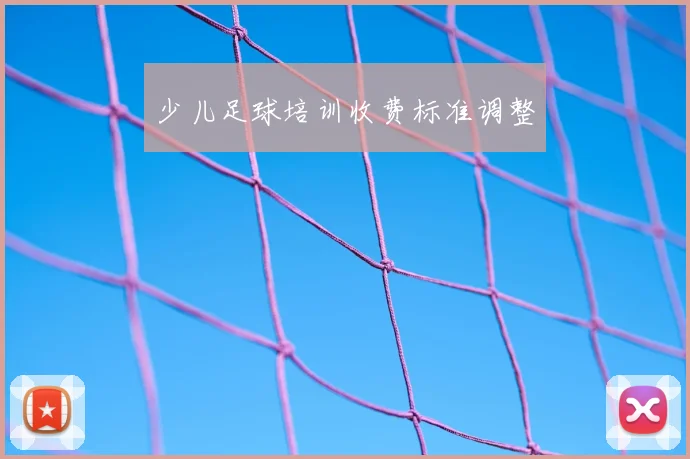 少儿足球培训收费标准调整